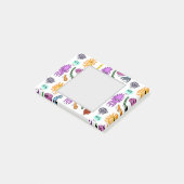 Bakterienarten Post-it Klebezettel (angewinkelt)