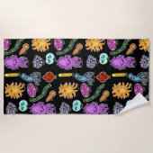 Bakterienarten Strandtuch (Vorderseite)