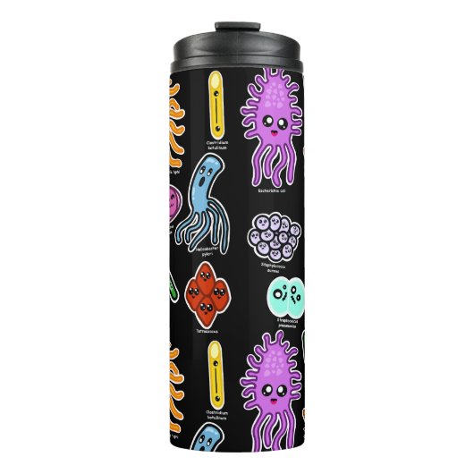 Bakterienarten Thermosbecher (Vorderseite)