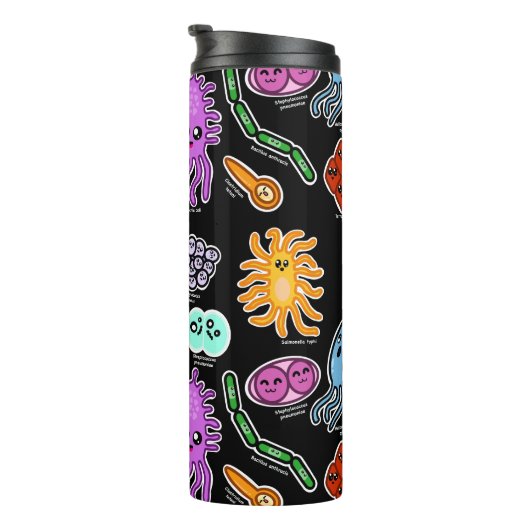 Bakterienarten Thermosbecher (Nach rechts gedreht)