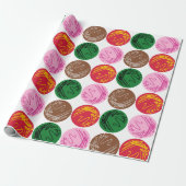 Bakterienkulturplatten Geschenkpapier (Ungerollt)