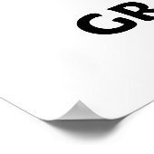 Bakteriologen kennen Gram-Positive Klassifikation Poster (Ecke)