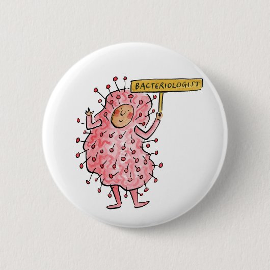Bakteriologin Button (Vorderseite)