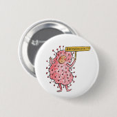 Bakteriologin Button (Vorne & Hinten)