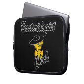 Bakteriologin Chick #4 Laptopschutzhülle (Vorderseite Links)