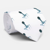 Bakteriophage Krawatte (Gerollt)