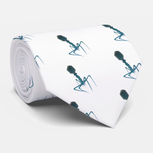 Bakteriophage Krawatte (Gerollt)