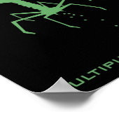 Bakteriophage Poster (Ecke)