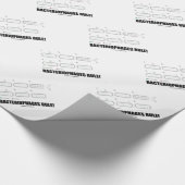 Bakteriophage-Regel! (Bakterien-Virus DNS) Geschenkpapier (Ecke)