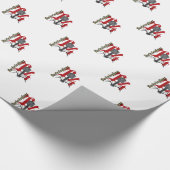 Bakteriophage T4 Geschenkpapier (Ecke)