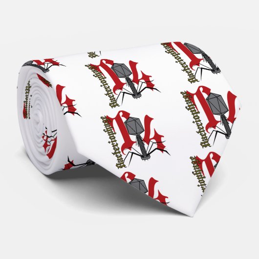 Bakteriophage T4 Krawatte (Gerollt)