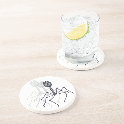 BakteriophagenUntersetzer Sandstein Untersetzer (Seite)