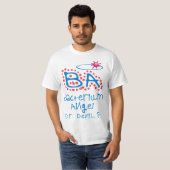 Bakterium-Engel oder -Teufel T-Shirt (Vorne ganz)
