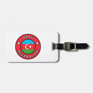 Baku Aserbaidschan Gepäckanhänger