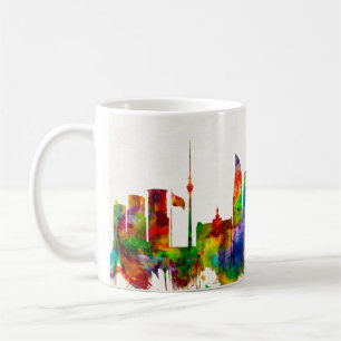 Baku-Aserbaidschan-Skyline Kaffeetasse