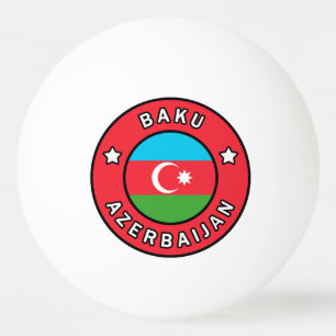 Baku Aserbaidschan Tischtennisball