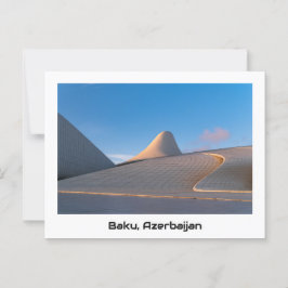 Baku, aserbaidschanisches Andenken nach Karte