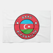 Baku Aserbaijan Geschirrtuch (Horizontal)
