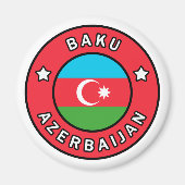 Baku Aserbaijan Magnet (Vorne)