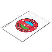 Baku Aserbaijan Notizblock (Linke Seite)