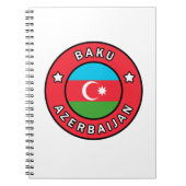 Baku Aserbaijan Notizblock (Vorderseite)