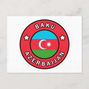 Baku Aserbaijan Postkarte