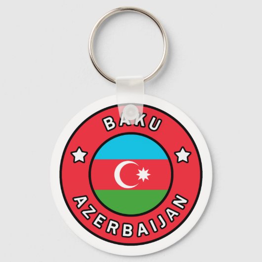 Baku Aserbaijan Schlüsselanhänger (Vorderseite)
