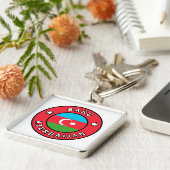 Baku Aserbaijan Schlüsselanhänger (Seite)