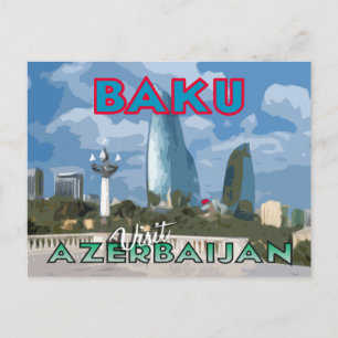 Baku, Besuch der aserbaidschanischen Postkarte