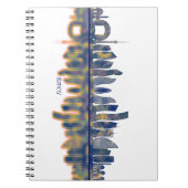 Baku Skyline Notizblock (Vorderseite)