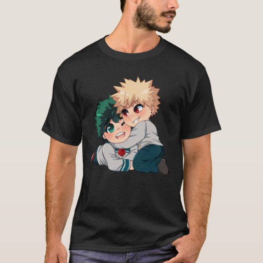BakuDeku-Schnecken T-Shirt (Vorderseite)