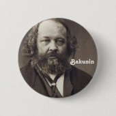 Bakunin 2 Knopf Button (Vorderseite)