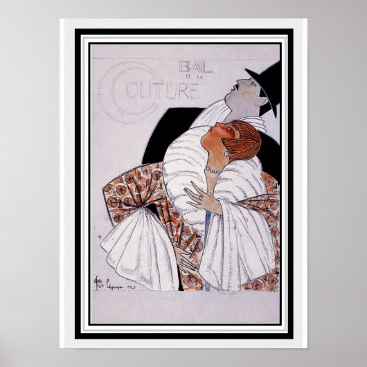 Bal De La Couture 12 x 16 Poster (Vorne)