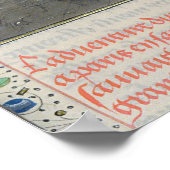 Bal des Ardents', Charles gerettet Poster (Ecke)