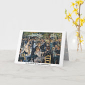 Bal Du Moulin By Pierre-Auguste Renoir Karte (Gelbe Blume)