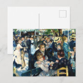 Bal Du Moulin De La Galette Pierre Auguste Renoir Postkarte (Vorne/Hinten)