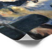 Bal du moulin de la Galette - Renoir Poster (Ecke)