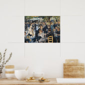 Bal du moulin de la Galette - Renoir Poster (Küche)