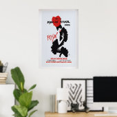 Bal du Moulin Rouge, Paris Vintage Advertising Poster (Heimbüro)