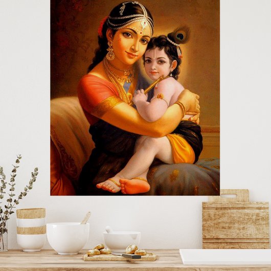 Bal Gopal Poster (Küche)