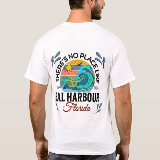 Bal Harbour, Florida T-Shirt (Rückseite)