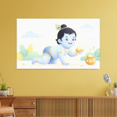 Bal Krishna Leinwanddruck (Insitu (Wohnzimmer))