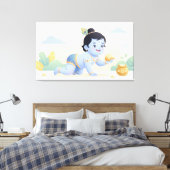 Bal Krishna Leinwanddruck (Insitu (Schlafzimmer))