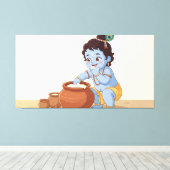 Bal Krishna Leinwanddruck (Insitu (Holzboden))