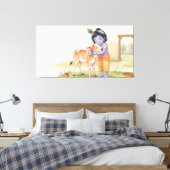 Bal Krishna Leinwanddruck (Insitu (Schlafzimmer))