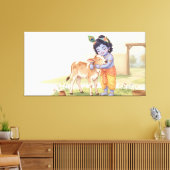Bal Krishna Leinwanddruck (Insitu (Wohnzimmer))