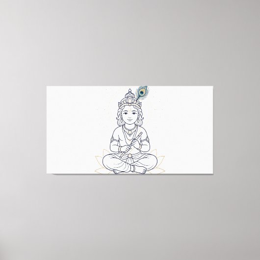 Bal Krishna Leinwanddruck (Vorderseite)