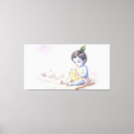 Bal Krishna Leinwanddruck (Vorderseite)