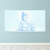 Bal Krishna Leinwanddruck (Insitu (Holzboden))