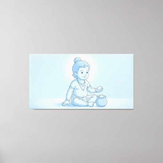 Bal Krishna Leinwanddruck (Vorderseite)